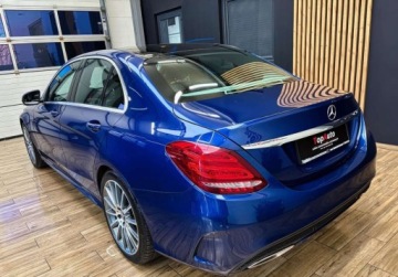 Mercedes Klasa C W205 Limuzyna 200 184KM 2015 Mercedes-Benz Klasa C lift AUTOMAT SKORY 184KM LED perfekcyjny navi, zdjęcie 8