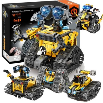 TECHNOLOGIA ROBOT WALL E APP I PILOT ZDALNEGO STEROWANIA PROGRAMOWALNY -4W1