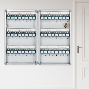 Безопасность ящика для ключей Легко монтируемый ящик для ключей на 48 позиций.