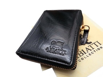 ЭКСКЛЮЗИВНЫЙ МУЖСКОЙ КОЖАНЫЙ КОШЕЛЕК, ПРОТИВОКРАЖНЫЙ, ЗАЩИТА ДЛЯ КАРТ НА МОЛНИИ