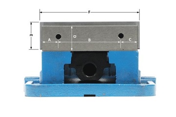 ПОВОРОТНЫЕ МАШИННЫЕ ТИСКИ 160 мм