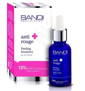 BANDI ANTI ROUGE PEELING KWASOWY NA NACZYNKA 30 ML