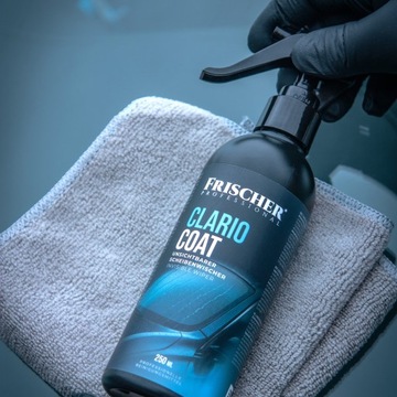 NIEWIDZIALNA POWŁOKA DO SZYB SAMOCHODOWYCH WYCIERACZKA 250ml + MIKROFIBRA
