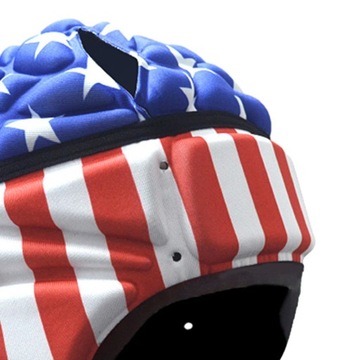 Головной убор для регби-хоккея с защитной маской, стиль A