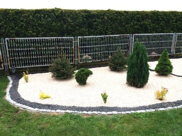 Польская крупа садовый гравий БЕЛАЯ МАРИАННА 8-16 10 кг Камни для кладбища