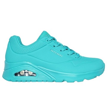 Buty damskie Skechers Uno Nights SKECH AIR SPORTOWE TENISÓWKI 73690-TURQ