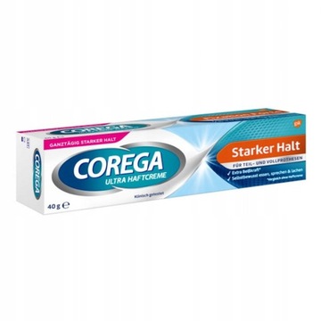 COREGA Krem do protez Starker Halt mocne trzymanie