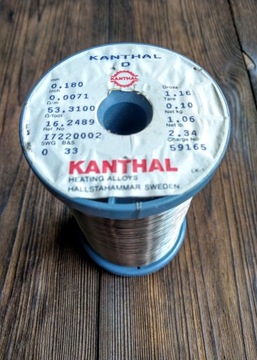 Проволока сопротивления Kanthal D 0,6 мм 10 метров