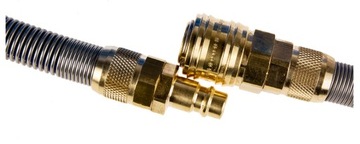 Шланг спиральный пневматический 5м, НЕПРЕКРАЩАЕМЫЙ - RQS