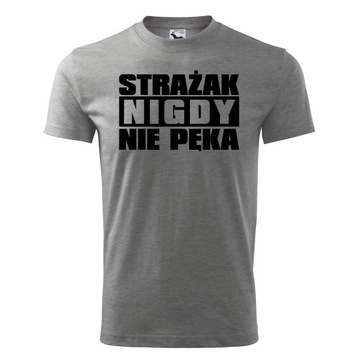 Koszulka STRAŻAK STRAŻ na prezent osp t-shirt L