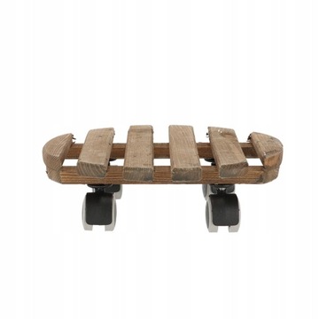 Подставка на колесах Мобильная платформа для цветочного горшка.