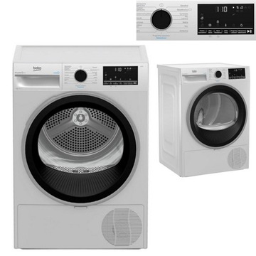 BEKO BT367249WPB Конденсаторная сушилка с тепловым насосом, 7 кг, паровой инвертор