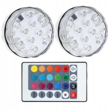 2X LAMPA LAMPKA PODWODNE BASENU BASENOWE LED