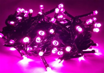 РОЖДЕСТВЕНСКИЕ ЕЛОЧНЫЕ ЛАМПЫ 200 LED РОЖДЕСТВЕНСКИЕ РОЗОВЫЕ ЛАМПЫ НА УЛИЦЕ В ПОМЕЩЕНИИ