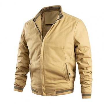Autumn Winter Men Coat Thicken Stand Collar Long S