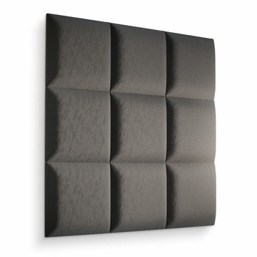 МЯГКИЕ СТЕНОВЫЕ ПАНЕЛИ, 3D ИЗГОЛОВЬЕ, 40x40