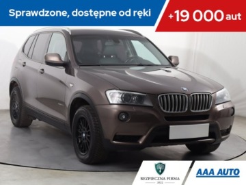 BMW X3 F25 SUV 3.0 30d 258KM 2014 BMW X3 xDrive30d, 254 KM, 4X4, Automat, Skóra