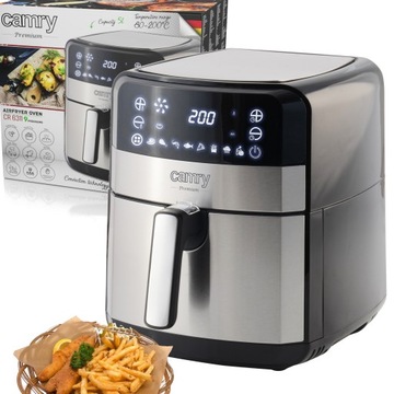 Frytkownica Beztłuszczowa Airfryer CR 6311 5L. Camry 9 programów