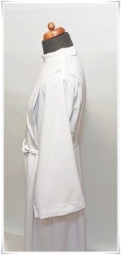 Воротник-стойка стрейч Alba, молния сбоку, 176 см.