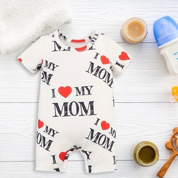 Kombinezon dla niemowląt, body dla noworodka, oddychające modne dziecko w