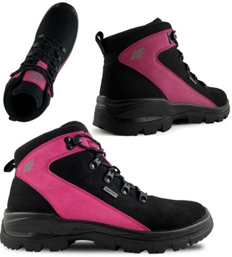 Buty damskie trekkingowe zimowe 4F OBDH254#37