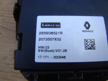 RENAULT SCENIC IV GRAND SEAT SWITCH