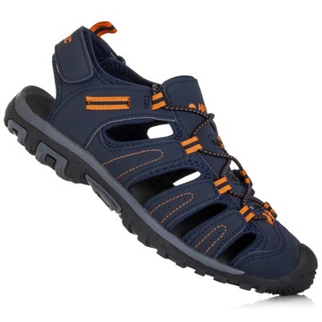 Sandały męskie Hi-Tec Tiore Navy/Dark Grey/Orange