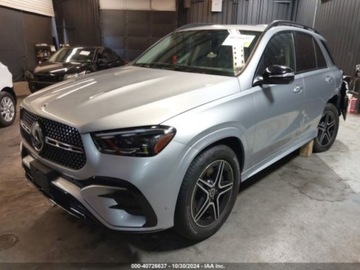 Mercedes GLE V167 2024 Mercedes-Benz GLE 2024r., 4X4, od ubezpieczalni 3.0 Benzyna 375KM, zdjęcie 2