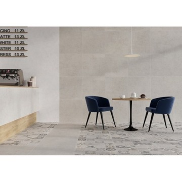 ГОСТИНАЯ ПЛИТКА GRES VITORIA серая пэчворк 60x60