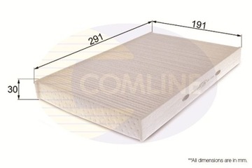 COMLINE EKF271 FILTR VENTILACE PROSTORU SPOLUJEZDCE
