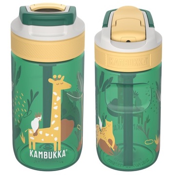 Butelka Na Wodę Bidon Słomka Ustnik BPA Free Tritan 400ml Uchwyt Kambukka
