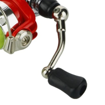 High Reel 4.3: 1-скоростной рыболовный ролл красный