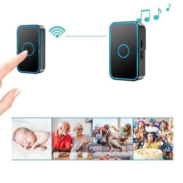 БЕСПРОВОДНОЙ Водонепроницаемый ДВЕРНОЙ ЗВОНОК IP55 HQ