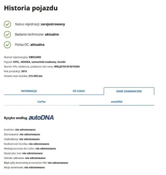 Opel Mokka I SUV 1.6 CDTI Ecotec 136KM 2015 Opel Mokka COSMO kamera nawigacja pol-skory GWARANCJA 1.6 Diesel 135KM, zdjęcie 25