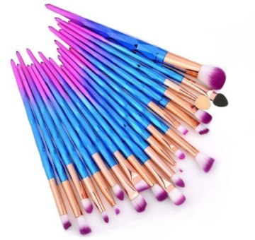 PĘDZLE DO MAKIJAŻU AKCESORIA TWARZY OCZU PĘDZELKI