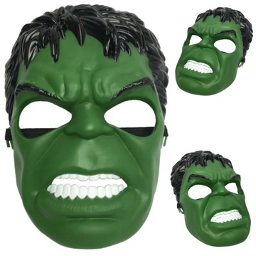 HULK AVENGERS MASKA DLA DZIECI SUPERBOHATER GUMKA dla dzieci na bal kostium
