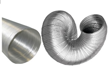 Rura przewód kanał SPIRO FLEX fi 120 aluminiowa 3m