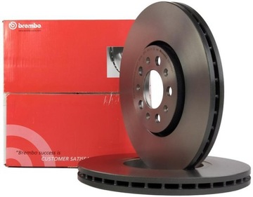 BREMBO TARCZE HAMULCOWE PRZÓD 09.7010.21