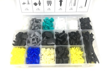 НАБОР 720 ШТ. АВТОМОБИЛЬНЫЕ ЗАЖИМЫ ДЛЯ ЗАЖИМОВ ДЛЯ ОБИВКИ