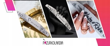 ABA GROUP 25x пилочка для ногтей BOAT FAT 100 180