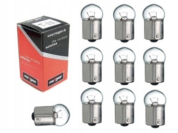 ŻARÓWKA R10W 12V 10W BA15S SUPER CENA 10 sztuk