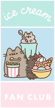 Ręcznik bawełniany kotek Pusheen - Ice Cream