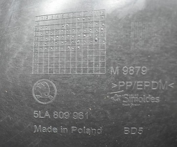 SKODA ENYAQ 5LA PODBĚH LEVÉ PŘEDNÍ ORIG. 5LA809961