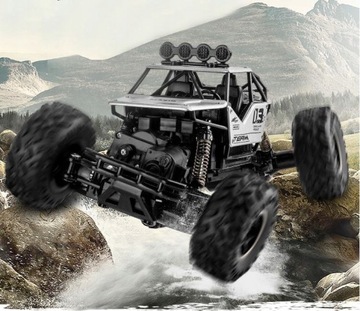 БОЛЬШАЯ РАДИОУПРАВЛЯЕМАЯ МЕТАЛЛИЧЕСКАЯ МАШИНА 4x4 С ДИСТАНЦИОННЫМ УПРАВЛЕНИЕМ