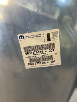 ORIGINÁLNÍ SKLO (OKNO) ČELNÍ JEEP AVENGER 52170134