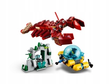 LEGO CREATORS ПОИСК СОКРОВИЩ КОРАБЛЬ ГЛУБОКОГО МОРЯ