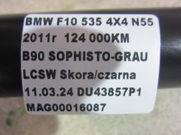 BMW F10 F06 F12 4X4 X-DRIVE HŘÍDEL HNACÍ PŘEDNÍ 9425906 26209425906
