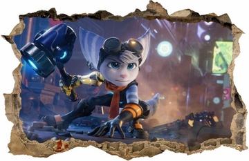 Ratchet i Clank Rift Apart Naklejka 120x78 #224