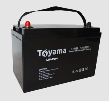 Akumulator litowy Toyama LFP 100 LiFePO4 100Ah 12V z BMS