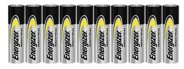 10x ЩЕЛОЧНАЯ БАТАРЕЯ ENERGIZER INDUSTRIAL AA R6